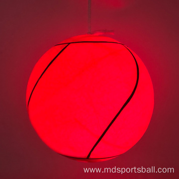 glow in dark Luminous custom rubber tether ball